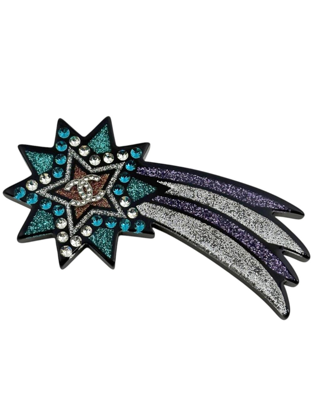 Chanel Cc Logo Star Brooch Sterling #351524C85B